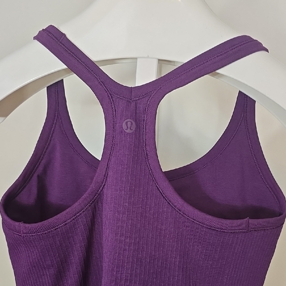Lululemon Ebb To Street Deep Purple Tank Top - Picture 5 of 9